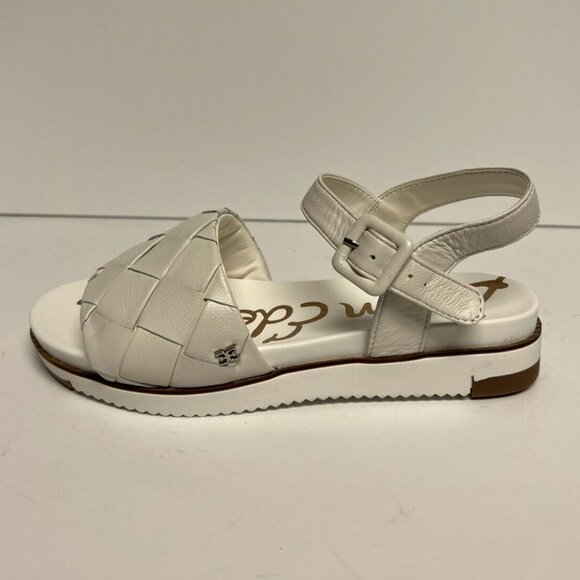 Sam Edelman Other - Sam Edelman Girls Adley Sandal White Size 3 M Big Kid